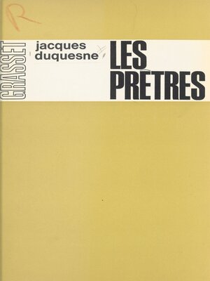 cover image of Les prêtres